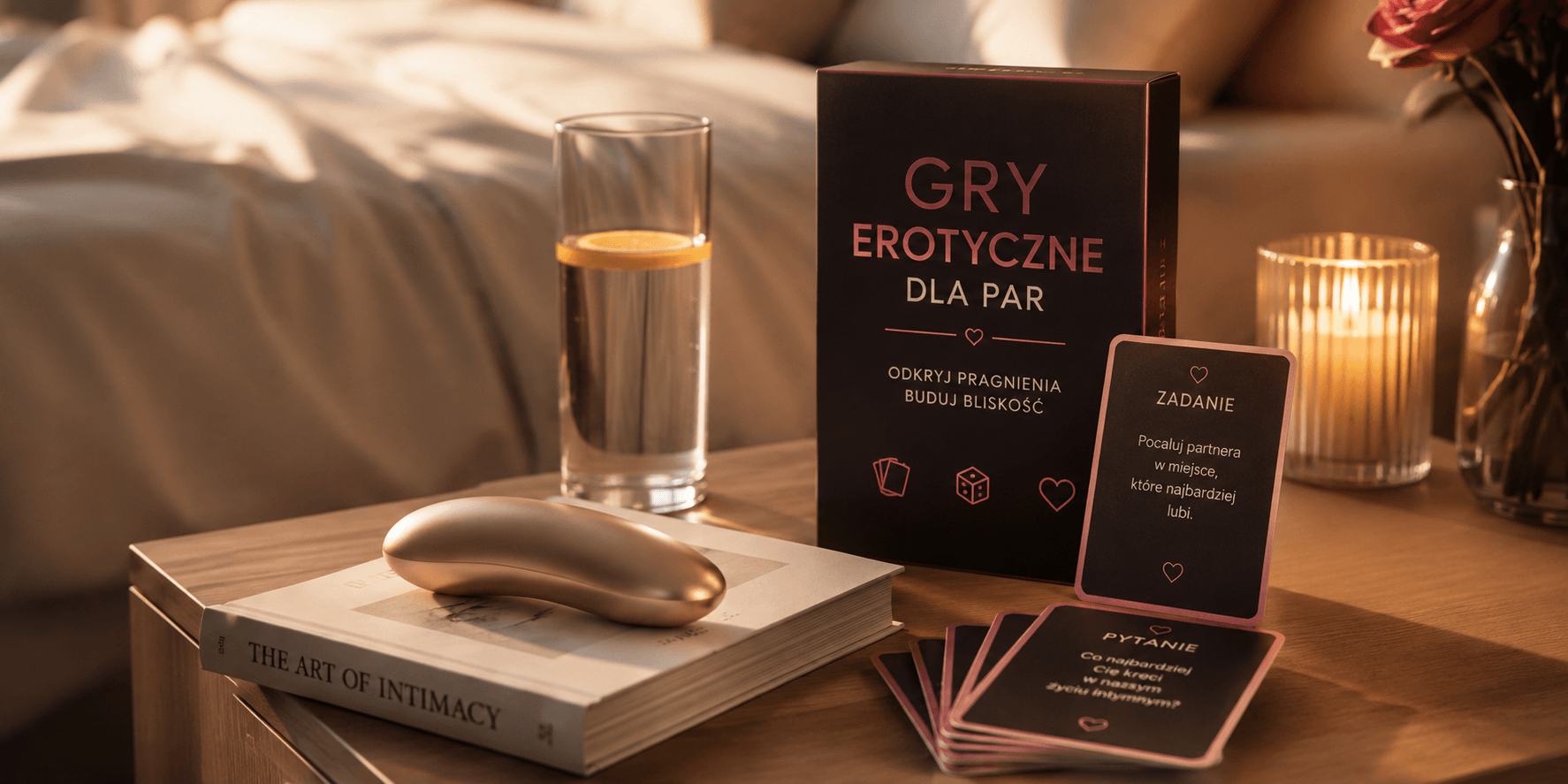 Gry erotyczne dla par – sposób na przełamanie rutyny i budowanie bliskości