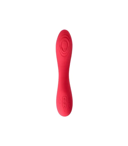 V8 PINK RECHARGEABLE TAPPING VIBRATOR