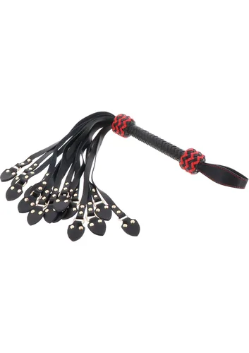 Leather Cat-o-Nine Whip