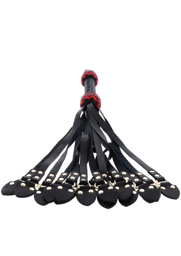 Leather Cat-o-Nine Whip