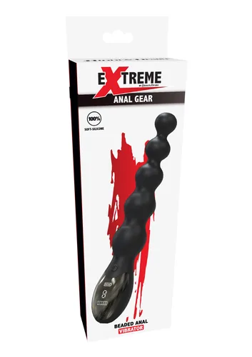 Beaded Anal Power Vibrator