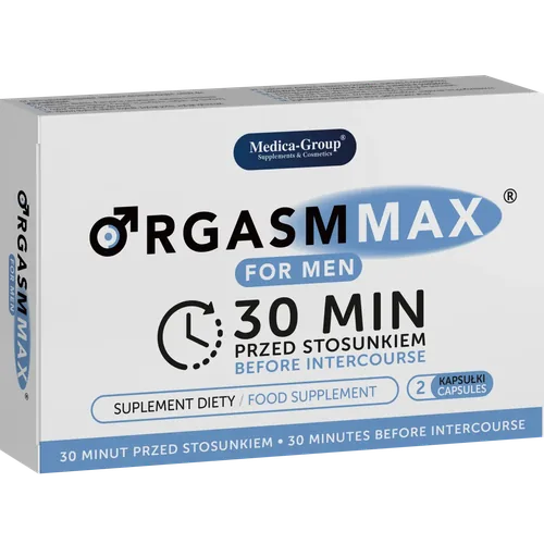 Orgasm Max For Men Kapsułki