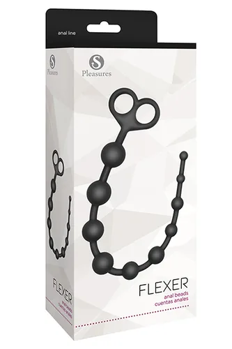 Flexer Anal Beads Black