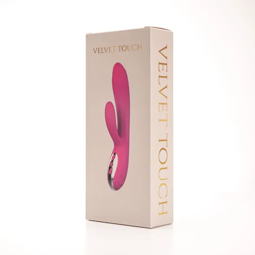 Velvet Touch wibrator silikonowy typ króliczek ładowany usb różowy