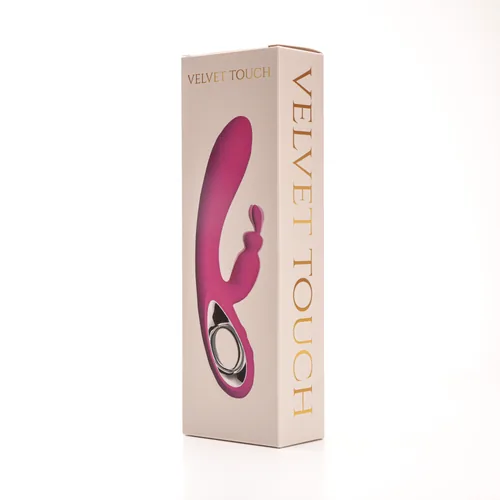 Velvet Touch wibrator silikonowy typ króliczek ładowany usb różowy