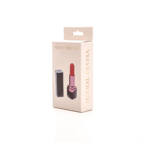 Velvet Touch wibrator mini w kształcie szminki ładowany usb czarny