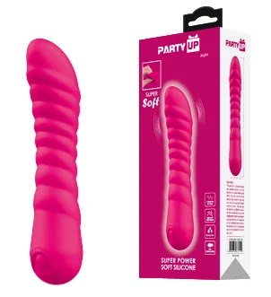 Party Up wibrator silikonowy ładowany usb kolor różowy Jaylei