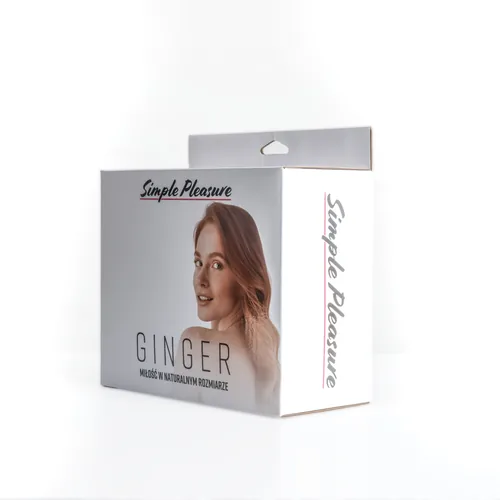 Simple Pleasure lalka dmuchana damska 3d ginger