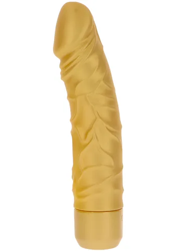 ToyJoy Get Real Gold Dicker Original Vibrator 20 cm