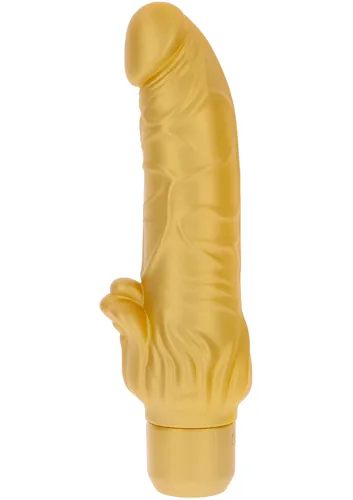 ToyJoy Get Real Gold Dicker Stim Vibrator 22 cm