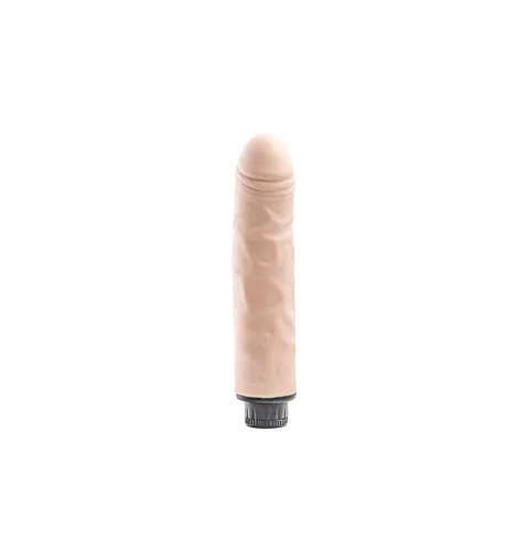 Simple Pleasure wibrator z regulacją prędkości  cyberskóra kolor cielisty 20 cm