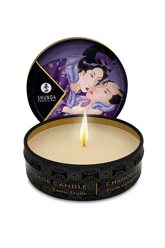 Shunga mini massage candle libido exotic fruits