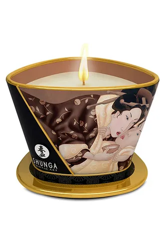Shunga massage candle excitation intoxicating chocolate