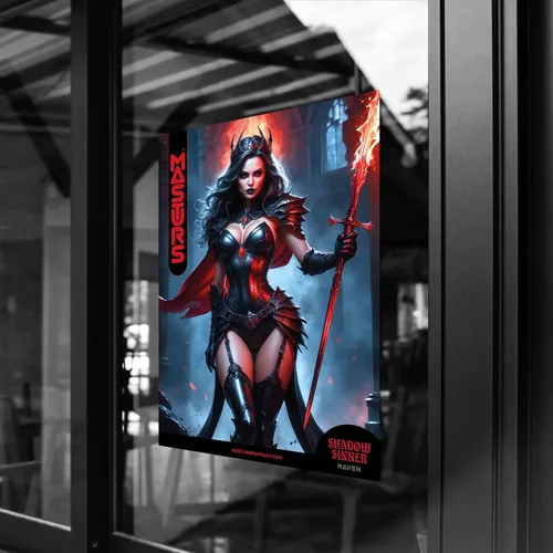 Raven - Shadow Sinner - Poster A2