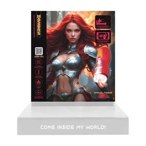 Solara - Fire Sorceress - Display Inlay