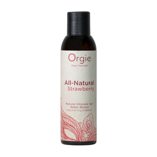 Orgie All - Natural Strawberry Kissable Natural Water-Based Intimate Gel