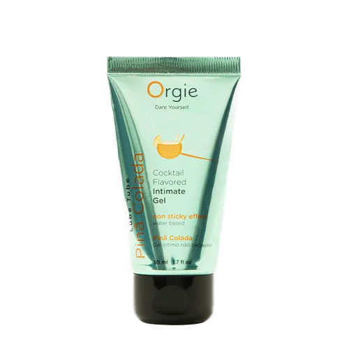 Lube Tube Cocktail Pina Colada Water-Based Kissable Intimate Gel 50ml