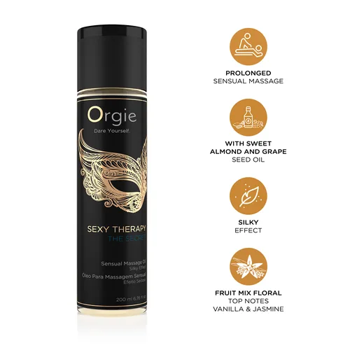 Orgie Sexy Therapy Sensual Massage Oil The Secret 200 ml
