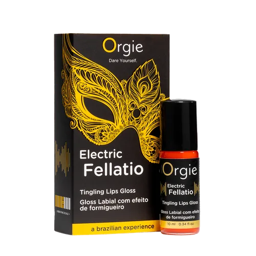 Orgie Electric Fellatio Vibrating Lips Gloss