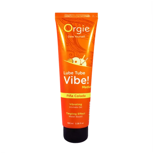 Orgie Lube Tube Vibe! - Medium - Pina Colada - 100ml