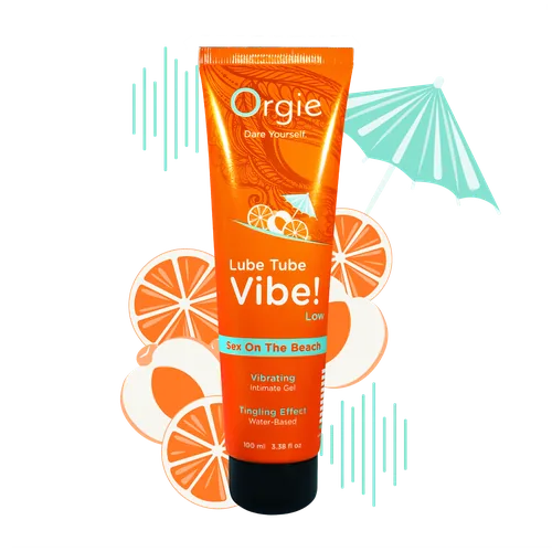 Orgie Lube Tube Vibe! - Low - Sex On The Beach - 100ml