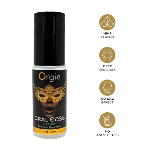 Orgie Oral Ease Deepthroat - Mouth and Throat Spray