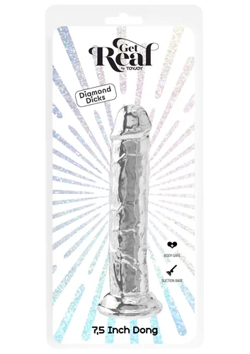 Clear Dong TPE 19 cm