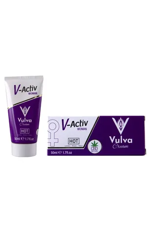 Hot Vulva Cream mit CBD 50ml