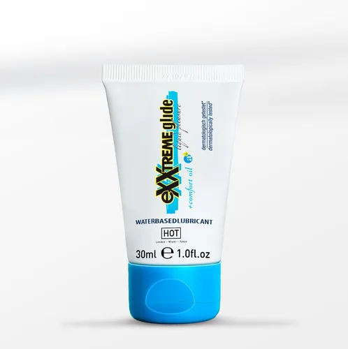 Hot eXXtreme Glide - waterbased lubricant + comfort oil a+ 30ml