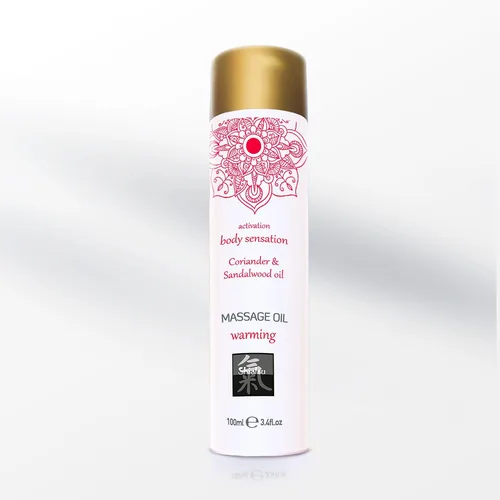 Shiatsu Massage oil warming - Coriander & Sandalwood oil 100ml