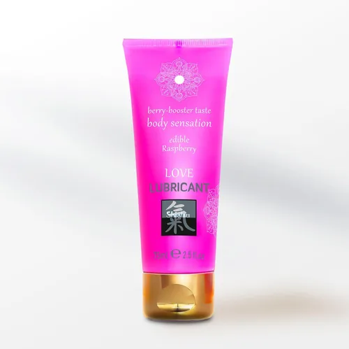 Shiatsu Love Lubricant edible - Raspberry 75ml