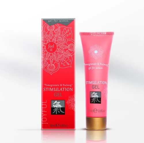 Shiatsu Stimulation Gel - Pomegranate & Nutmeg 30ml