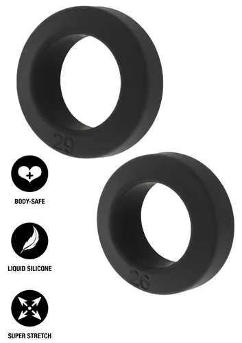 Double Stackers C-Rings 2 Pcs Set