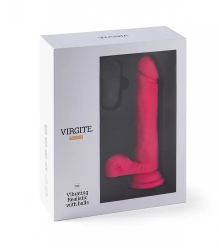 REALISTIC VIBRATOR "R16" PINK 16 CM W/ R