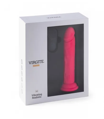 REALISTIC VIBRATOR "R15" PINK 16.5CM W/