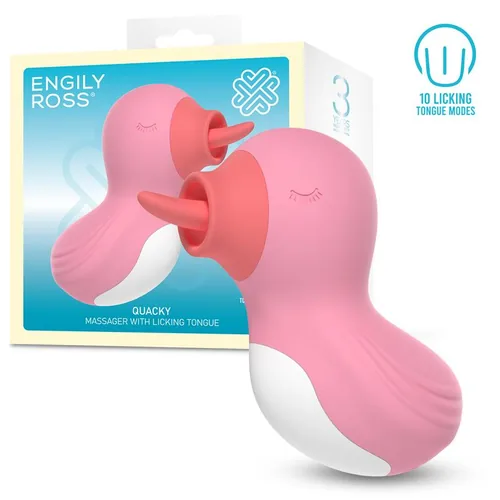 Quacky Massager with Licking Tongue