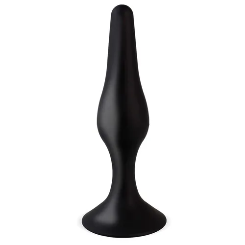 Trophy Anal Plug 11 cm. Silicone Black