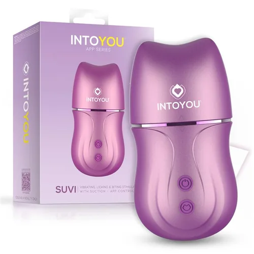 Suvi Stimulator with Licking, Biting, Suction and Vibration USB-C with APP