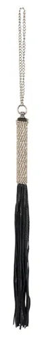 Bad Kitty Mini Whip with Rhinestones