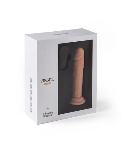 REALISTIC VIBRATOR "R11" FLESH 14.4CM W/ REMOTE CONTROL